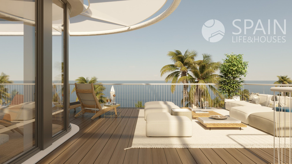 POSLEDNÝ APARTMÁN .Dreamy rezidencia - apartmány priamo na pláži v Denii výhľad na pohorie Montgó, na pláži