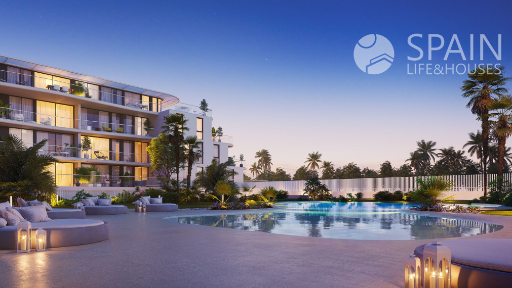 POSLEDNÝ APARTMÁN .Dreamy rezidencia - apartmány priamo na pláži v Denii výhľad na pohorie Montgó, na pláži