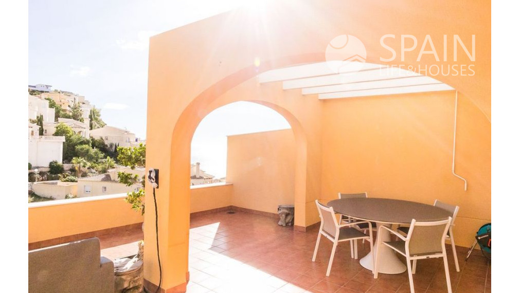 Veľký 4-izbový apartmán s obrovskou terasou a výhľadom na more, Benitachell, Cumbre del Sol,  Costa Blanca