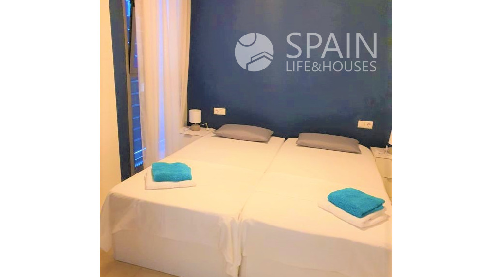 (K dispozícii do mája 2024) 1-spálňový apartmán s wellnes v DENIA časť El Vergel, Costa Blanca s obrovskou  terasou len 7 min pešo od pláže