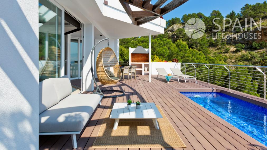 Nový a kompletne zariadený 3-spálňový apartmán v ALTEA Costa Blanca sever