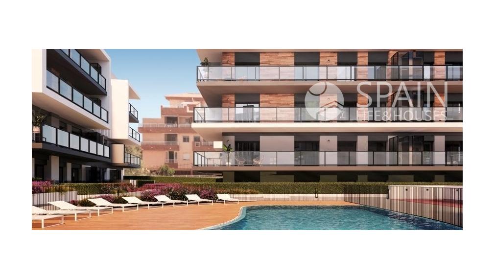 NOVÉ 2 a 3-spálňové apartmány  v meste a blízko pláže, Jávea, Costa Blanca sever