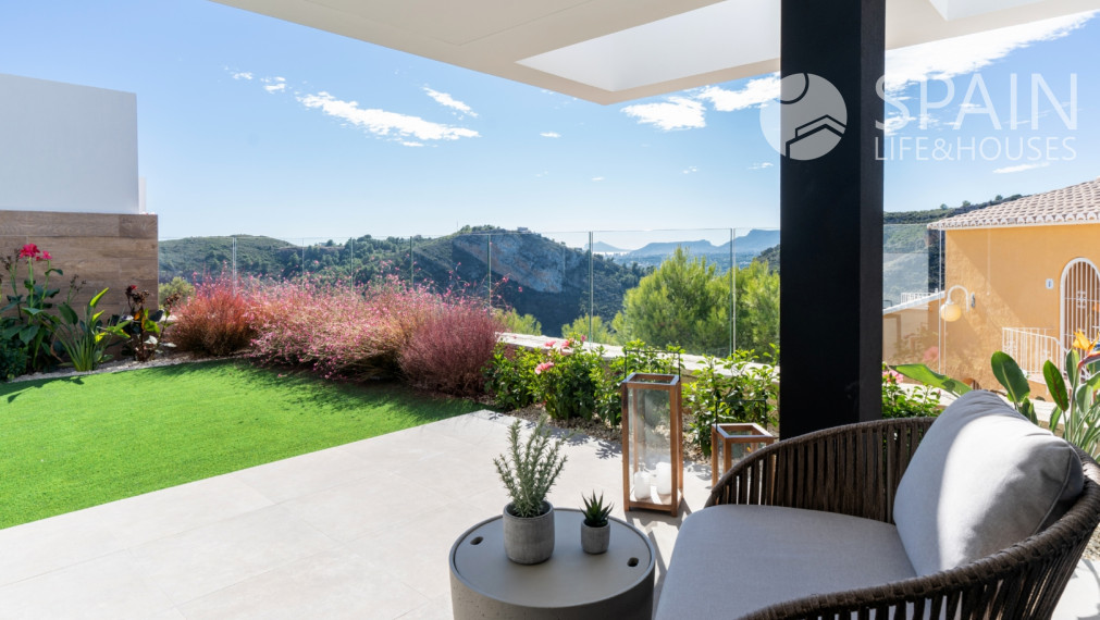 Nový, luxusný  2 spálňový apartmán so spoločným bazénom v Cumbre del Sol, Costa Blanca