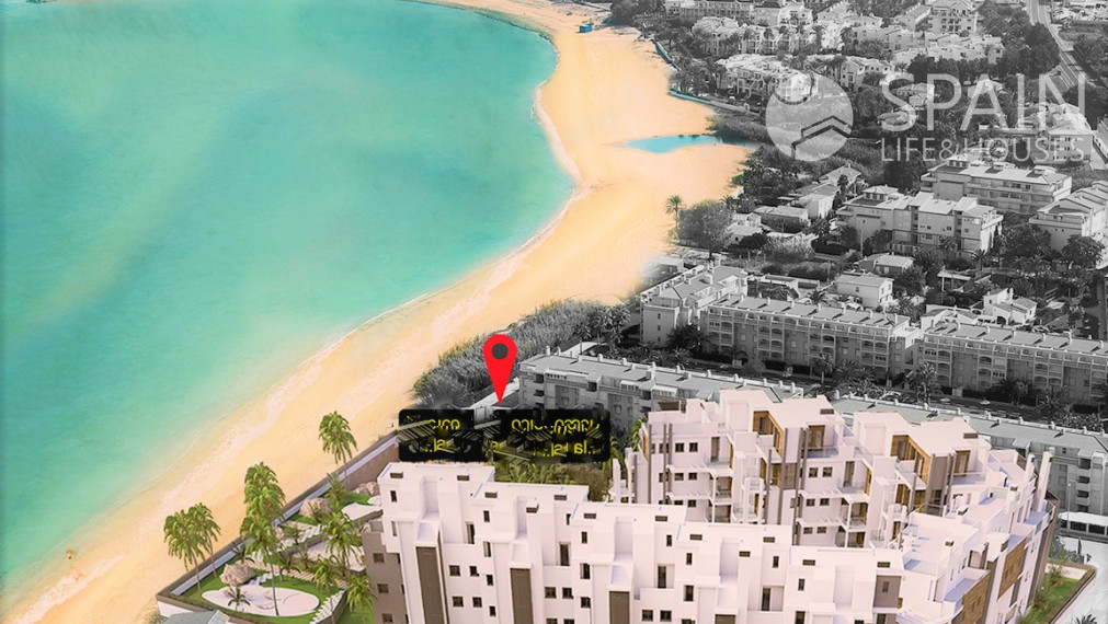 NOVOVSTAVBA  posledné 3-spálňové rezidenčné apartmány v prvej línii pri mori v DENIA; Costa Blanca Sever