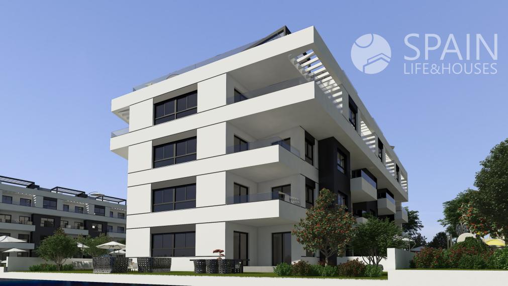 Moderné, nové rezidenčné apartmány pri mori v Torrevieja; Costa Blanca