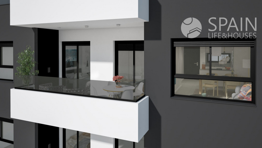 Moderné, nové rezidenčné apartmány pri mori v Torrevieja; Costa Blanca