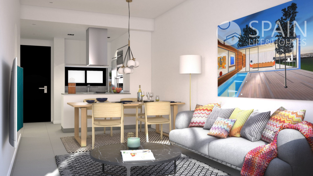 Moderné, nové rezidenčné apartmány pri mori v Torrevieja; Costa Blanca