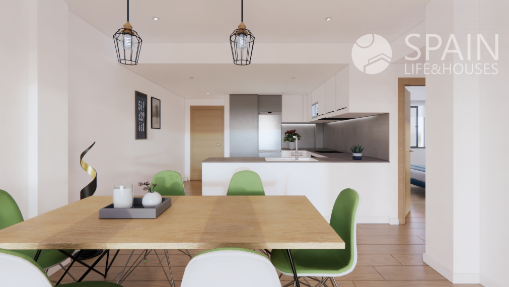 Veľkolepé nové apartmány pri pláži Los Narejos v meste Torrevieja (Alicante). Dátum dodania marec 2023