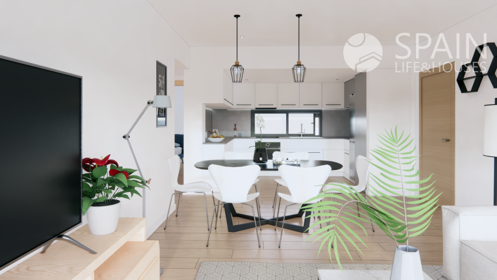 Veľkolepé nové apartmány pri pláži Los Narejos v meste Torrevieja (Alicante). Dátum dodania marec 2023