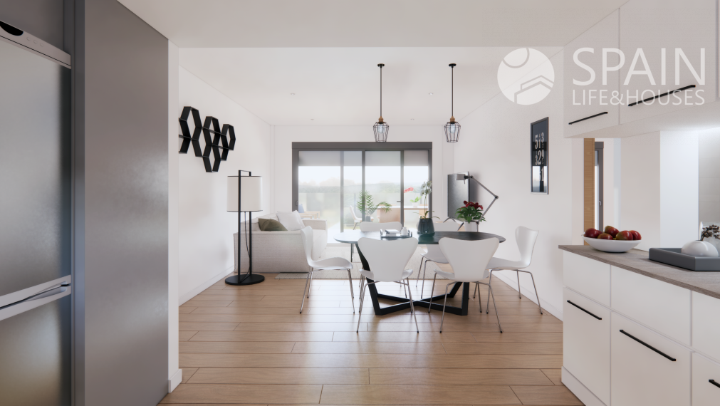 Veľkolepé nové apartmány pri pláži Los Narejos v meste Torrevieja (Alicante). Dátum dodania marec 2023