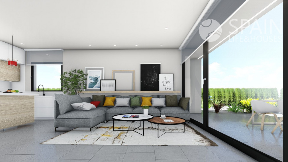 VILLA CELES. Nová samostatne stojaca vila so súkromným bazénom vo vnútrozemí, Calasparra, Murcia