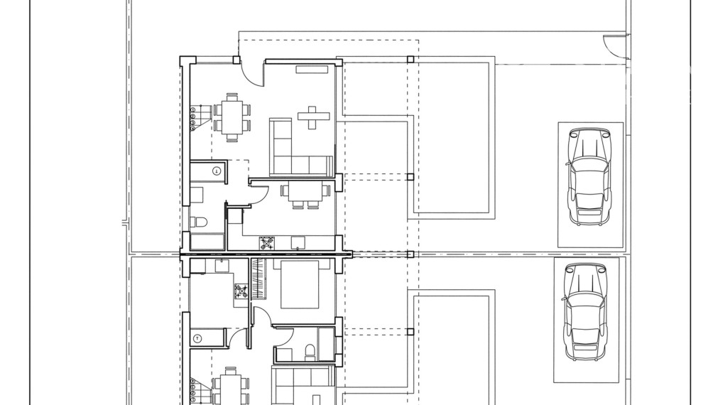PROJEKT LIN-DA. Nádherné dvojdomy s bazénom 5 minút od pláže v Alicante. Dodanie  začiatkom 2025.