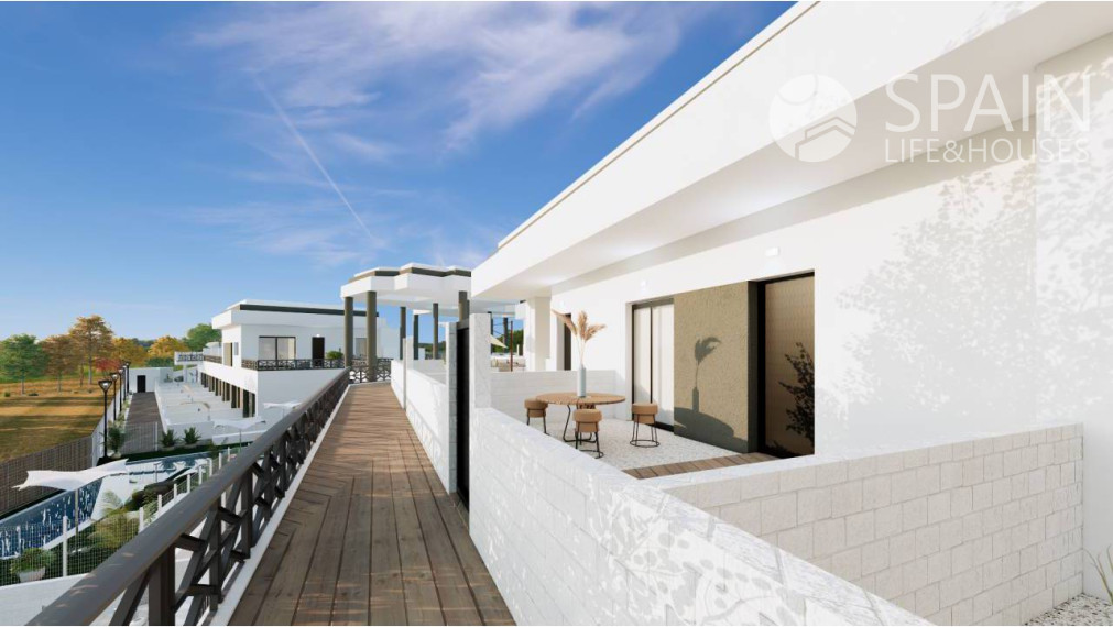 Fantastické nové apartmány s 2 spálňami a bazénom v Benijofare na pobreží Costa Blanca južne 8 km od pláže. Dodanie koniec roka 2022