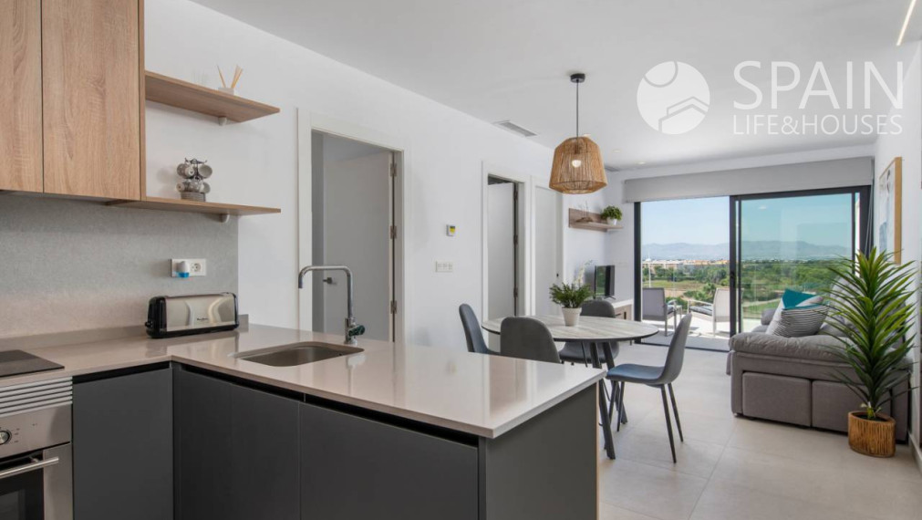 Fantastické nové apartmány s 2 spálňami a bazénom v Benijofare na pobreží Costa Blanca južne 8 km od pláže. Dodanie koniec roka 2022