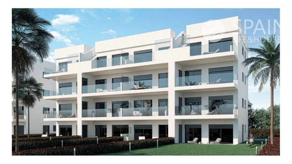 Nádherný byt novej výstavby v Alhama de Murcia, 20 minút od pláže. Dodanie na konci roka 2022