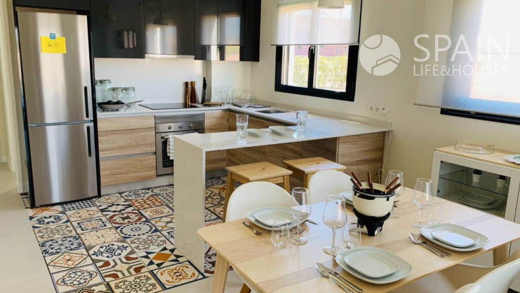 Nádherný byt novej výstavby v Alhama de Murcia, 20 minút od pláže. Dodanie na konci roka 2022