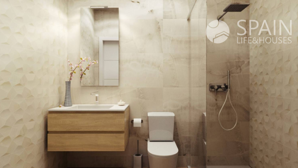 POSLEDNÝ APARTMÁN! Luxusný, zariadený, 1-spálñový apartmán v centre mesta Torrevieja, len 350m od mora