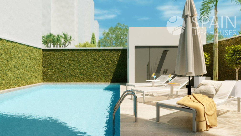 POSLEDNÝ APARTMÁN! Luxusný, zariadený, 1-spálñový apartmán v centre mesta Torrevieja, len 350m od mora