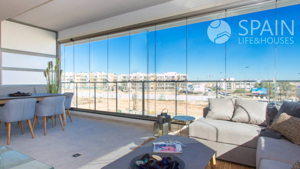 Novostavba podkrovného bytu s 3 spálňami a spoločným wellness/bazénom v la Zenia, Orihuela Costa, Alicante