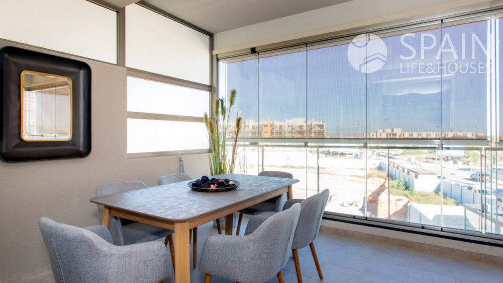 Novostavba podkrovného bytu s 3 spálňami a spoločným wellness/bazénom v la Zenia, Orihuela Costa, Alicante