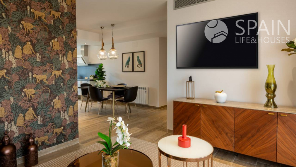 POSLEDNÉ DVA VRCHNÉ APARTMÁNY: Luxusný novopostavený byt v Punta Prima, Alicante, 2-3 km od pláže. Dodanie jún 2023