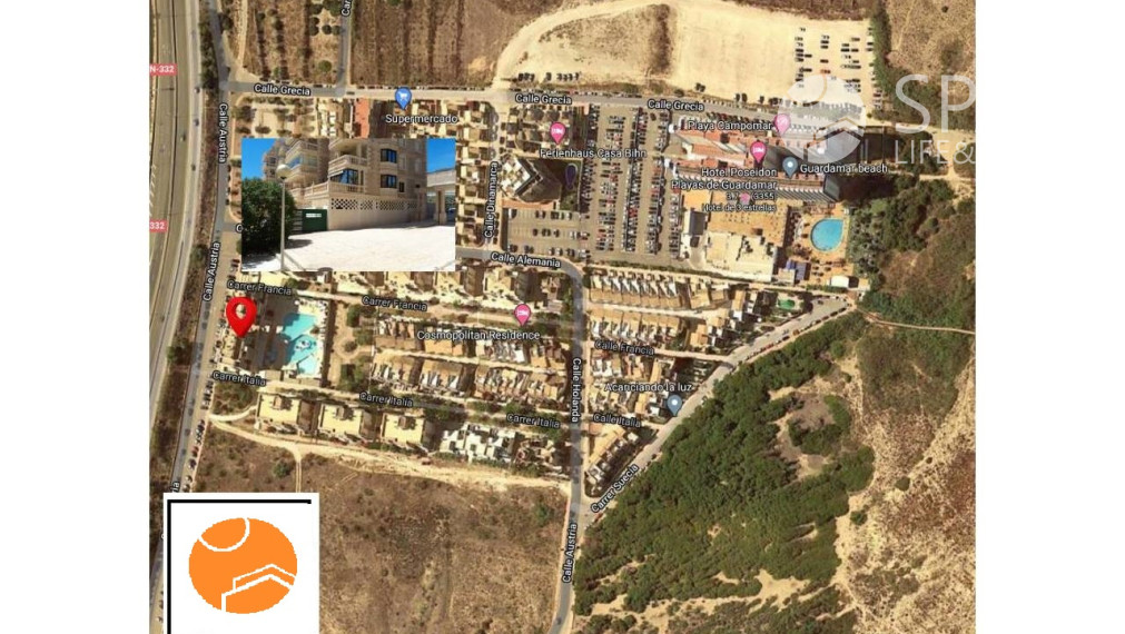 Nádherné obchodné priestory, Guardamar, Alicante, Costa Blanca juh