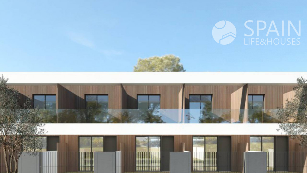 Novopostavený luxusný mestský dom v Pilar de la Horadada- 5 min od pláže