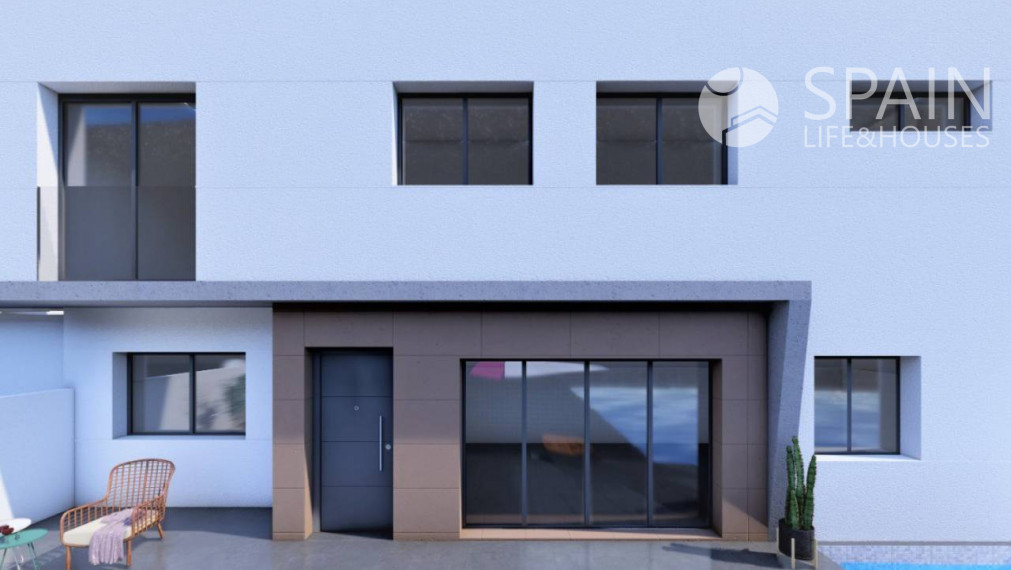 Novostavba vily s vlastným bazénom v Pilar de la Horadada, Alicante, Costa Blanca