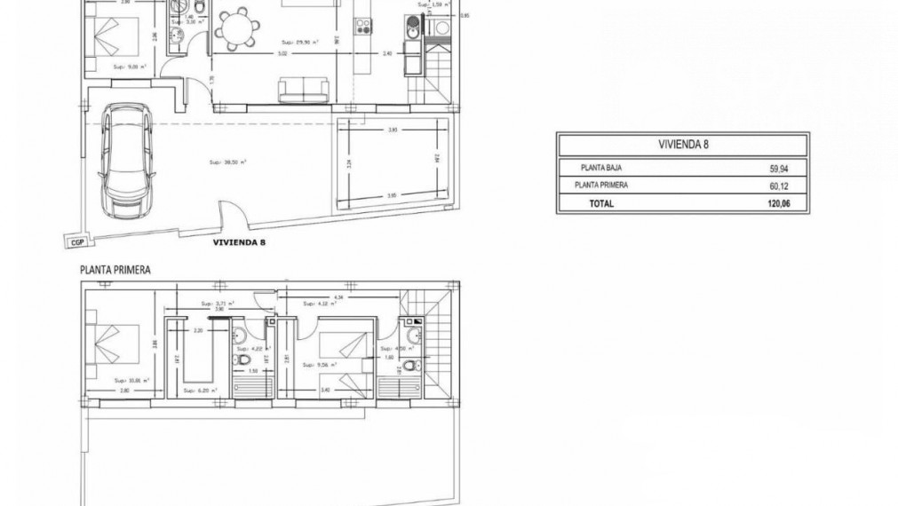 Novostavba vily s vlastným bazénom v Pilar de la Horadada, Alicante, Costa Blanca