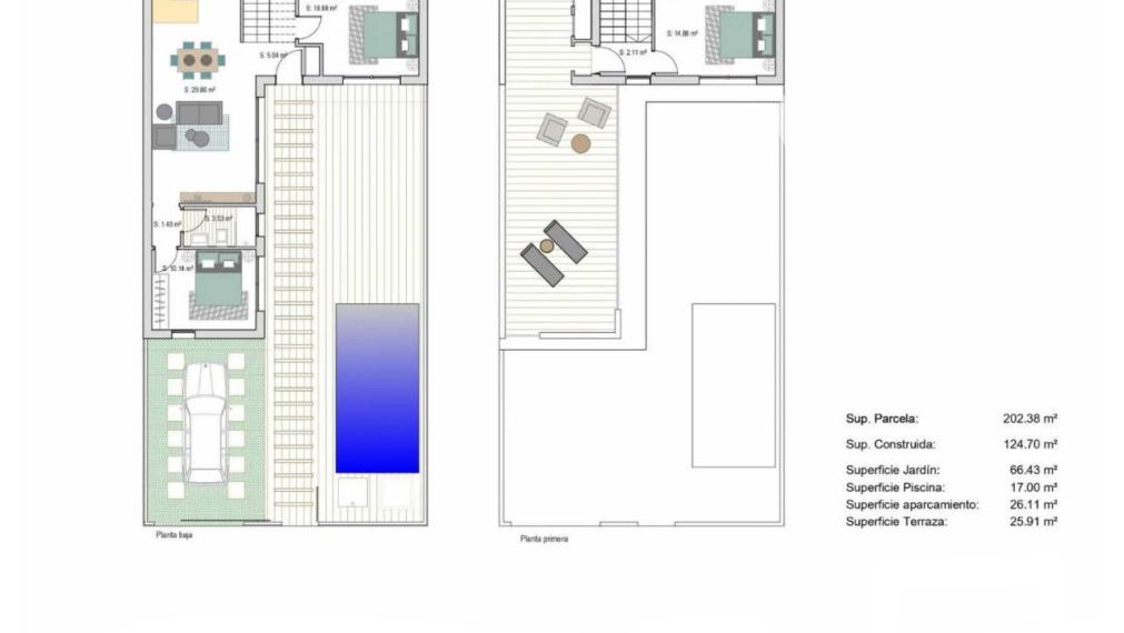POSLEDNÁ VILA. Novostavba vily s vlastným bazénom 3 km od pláže, dodanie druhá pol. 2022, San Javier, Murcia.