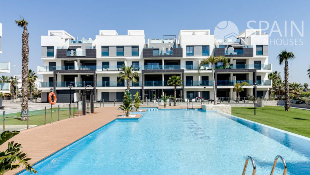 Apartmán pri mori v Guardamar del Segura, Costa Blanca, 1 km od pláže. Dodávka v marci 2022