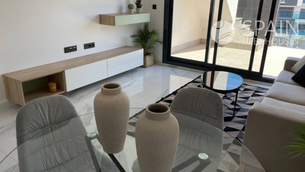 Apartmán pri mori v Guardamar del Segura, Costa Blanca, 1 km od pláže. Dodávka v marci 2022