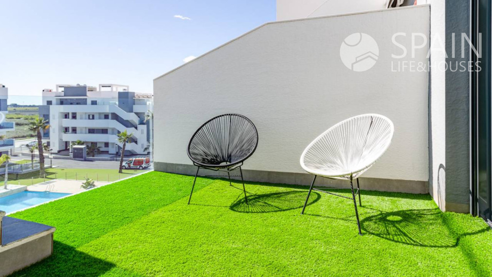 Apartmán pri mori v Guardamar del Segura, Costa Blanca, 1 km od pláže. Dodávka v marci 2022