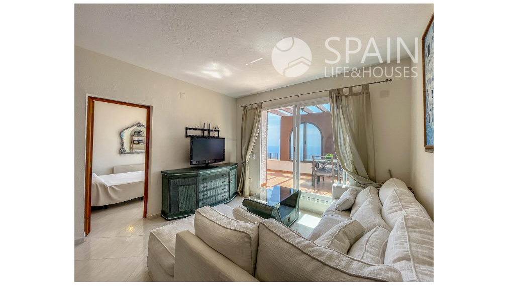 Byt s nádherným výhľadom na more v Benitachelli 2 km od mora