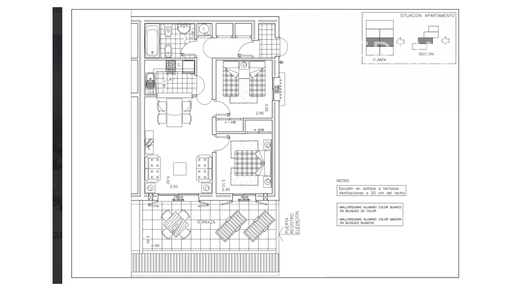 Byt s nádherným výhľadom na more v Benitachelli 2 km od mora