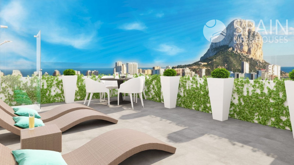 Očarujúci apartmán v Calpe 3 minúty od pláže. Dokončený