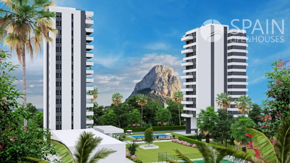 Očarujúci apartmán v Calpe 3 minúty od pláže. Dokončený