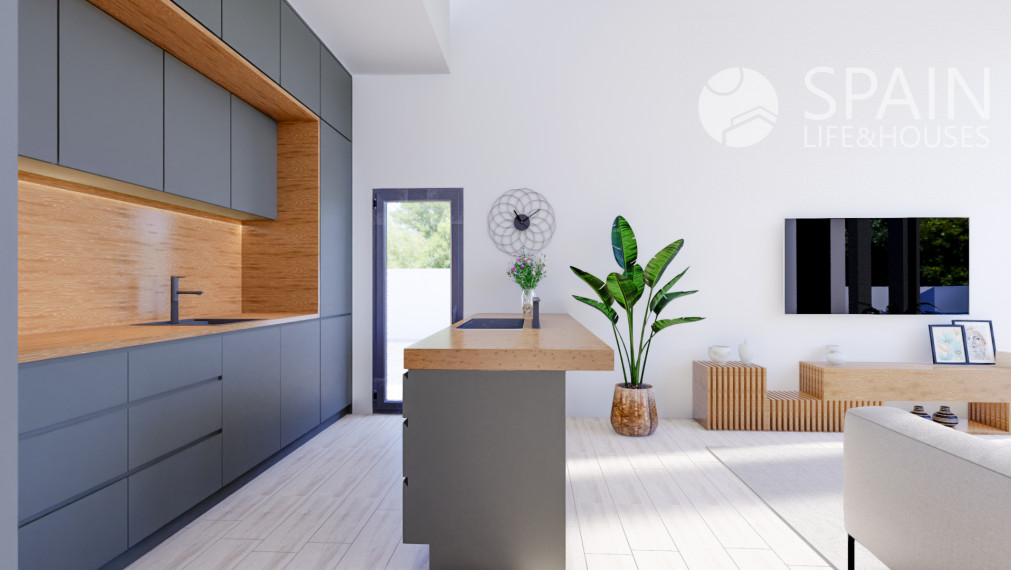 Posledná vila! Fantastická slnečná luxusná vila v oblasti Benidorm-Finestrat.  Dodanie v roku 2024