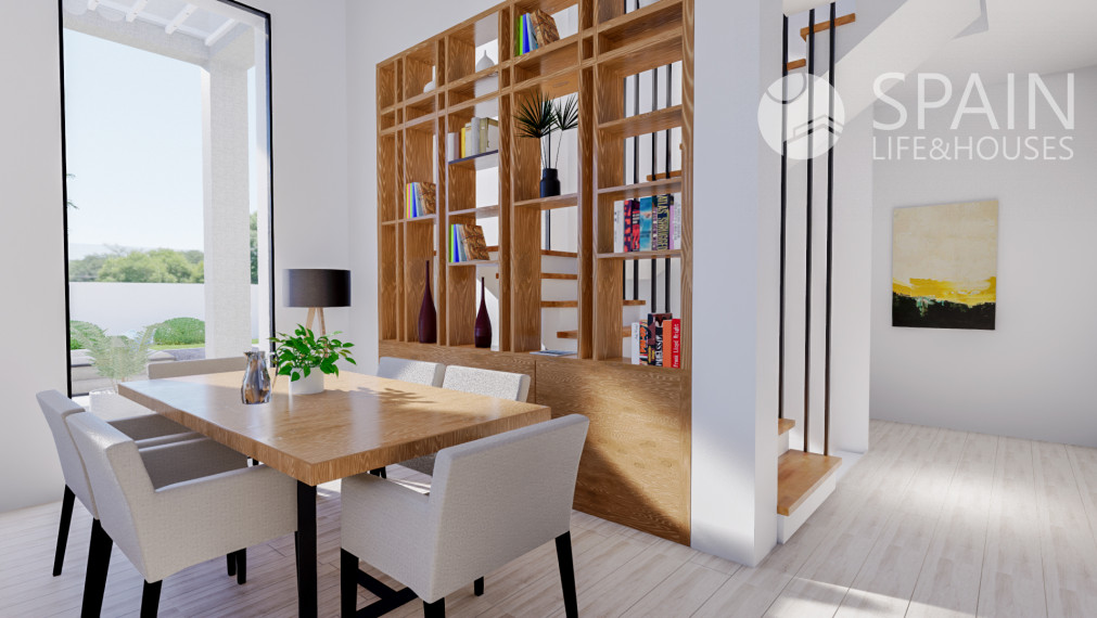 Posledná vila! Fantastická slnečná luxusná vila v oblasti Benidorm-Finestrat.  Dodanie v roku 2024