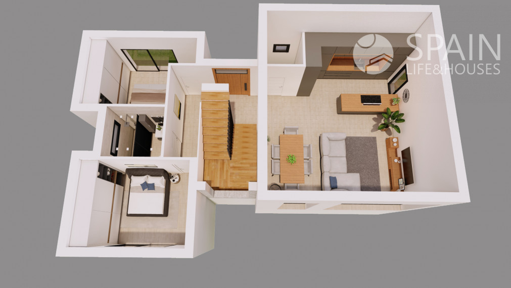 Posledná vila! Fantastická slnečná luxusná vila v oblasti Benidorm-Finestrat.  Dodanie v roku 2024