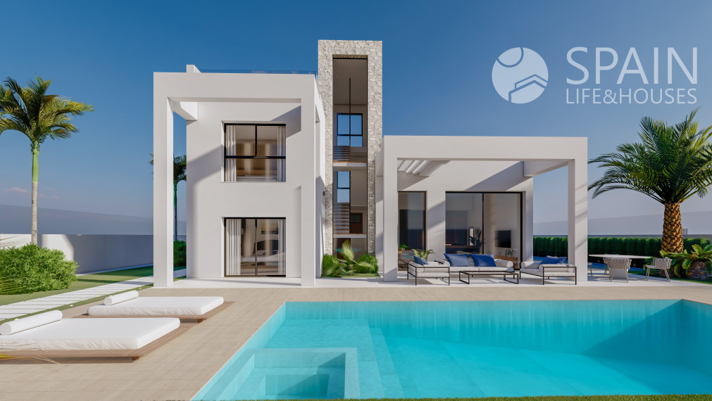 Posledná vila! Fantastická slnečná luxusná vila v oblasti Benidorm-Finestrat.  Dodanie v roku 2024