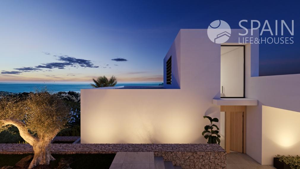 4 spálňová luxusná vila s výhľadom na more v Altea; Costa Blanca sever