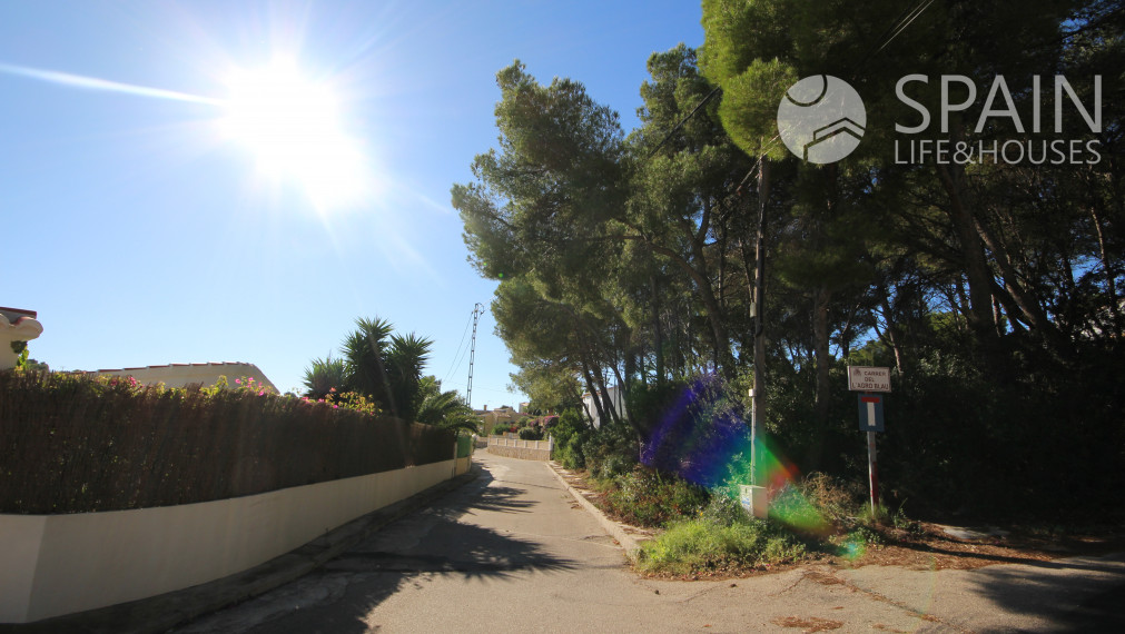 Stavebný pozemok s výhľadom na more, 1.152 m2, v oblasti Ambolo, Jávea