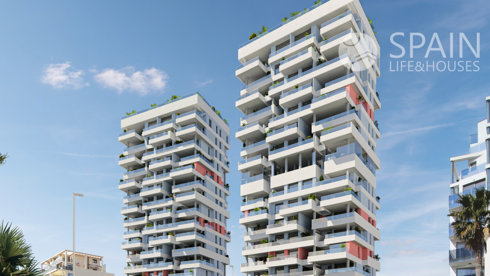 Úžasné nehnuteľnosti s 1, 2, 3 alebo 4 spálňami s výhľadom na more v krásnej urbanizácii v Calpe. Dokončené koncom 2024.