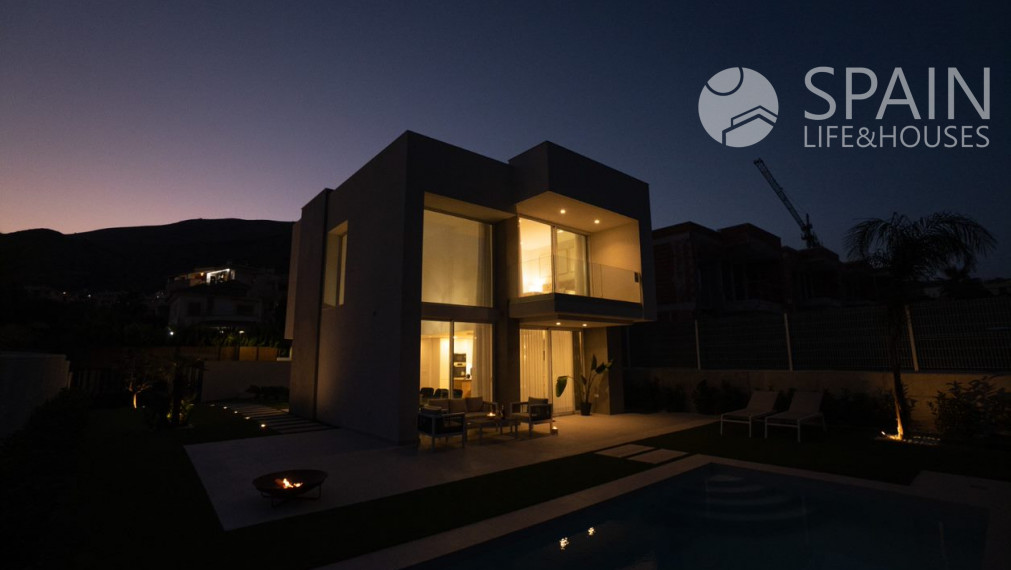 Novostavba! Nádherné vily vo Finestrat, 3-4 km od pláže, pri meste Benidorm. Dokončenie SEPT 2022