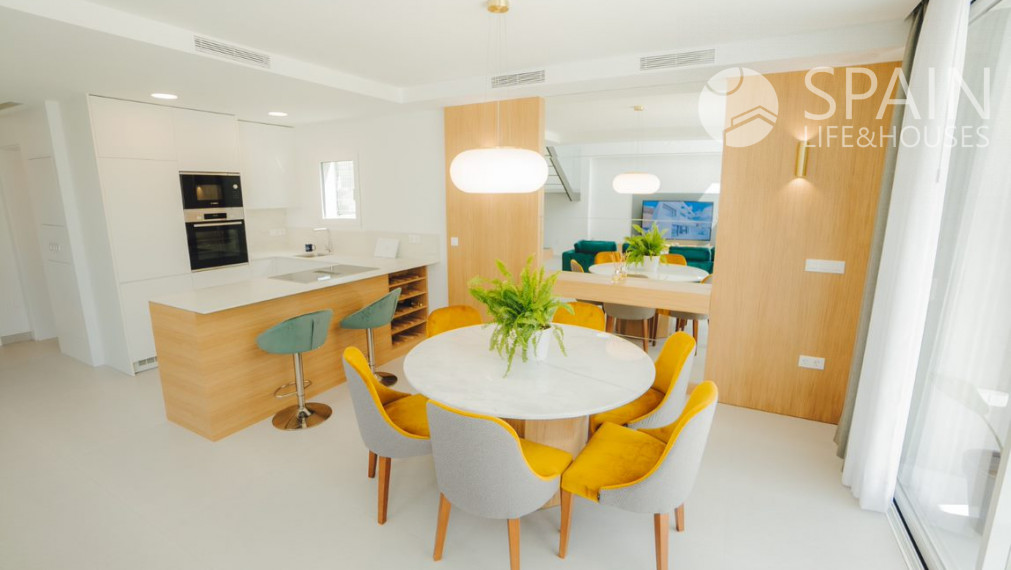 Novostavba! Nádherné vily vo Finestrat, 3-4 km od pláže, pri meste Benidorm. Dokončenie SEPT 2022