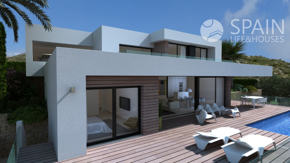 Veľkolepá luxusná nová vila v Cumbre del Sol, Costa Blanca s výhľadom na more