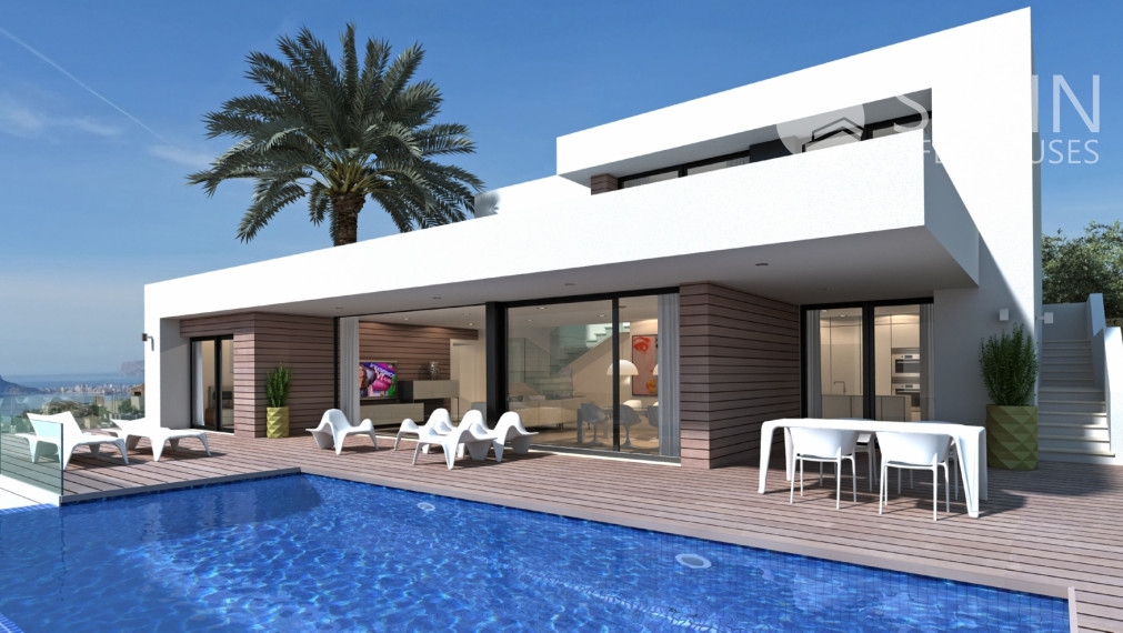 Veľkolepá luxusná nová vila v Cumbre del Sol, Costa Blanca s výhľadom na more