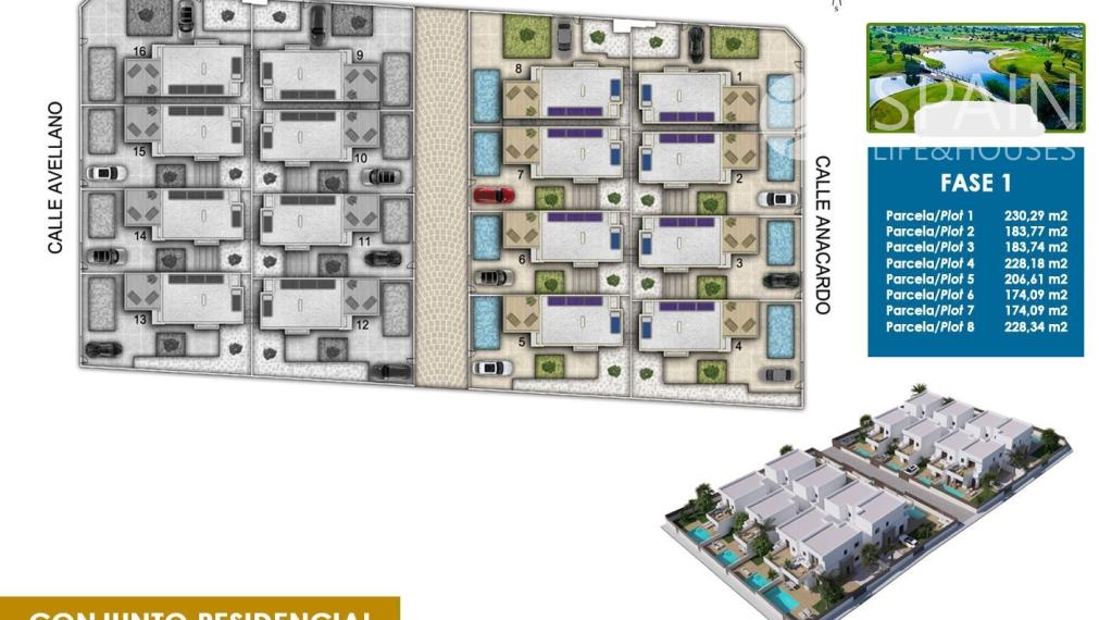 Luxusná vila v Orihuele, Vistabella Golf 33 km od pláže a 50 km od letiska. K dispozícii 12 mesiacov od zmluvy