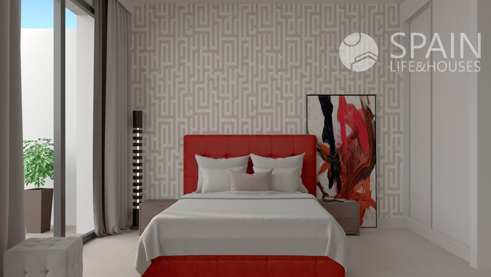 Posledné voľné apartmány s obrovskými terasami o rozlohe 40 m2 s krásnym výhľadom na more a panorámu Benidorm, Finestrat, Costa Blanca sever